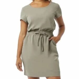 32 Degrees Ladies' Twill Dress, Shadow (Green), XL, NWT